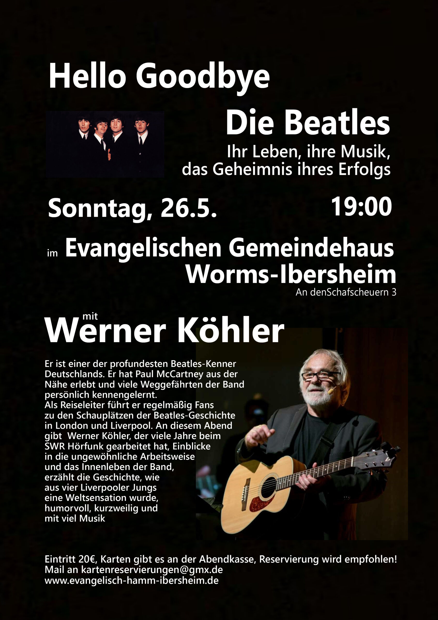 Hello Goodbye - Konzert in Ibersheim